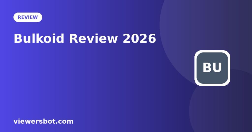 Bulkoid review 2026